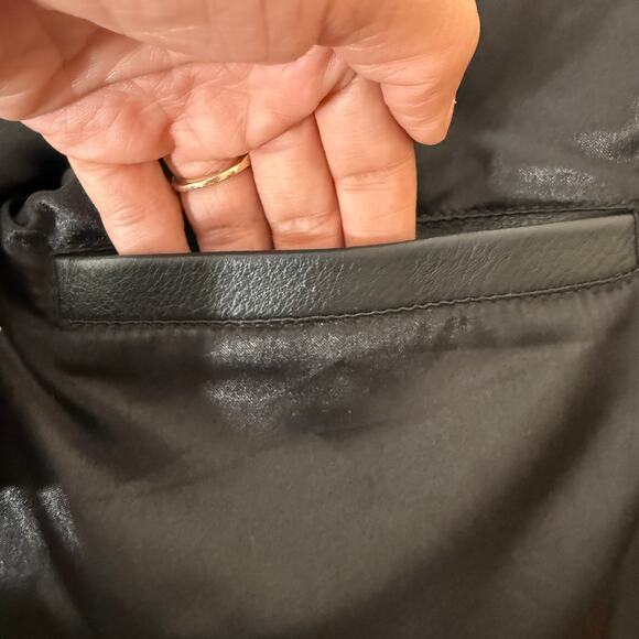 Emerald Cropped Letterman Varsity Jacket | Wool & Leather | Women’s Small - Picture 10 of 16